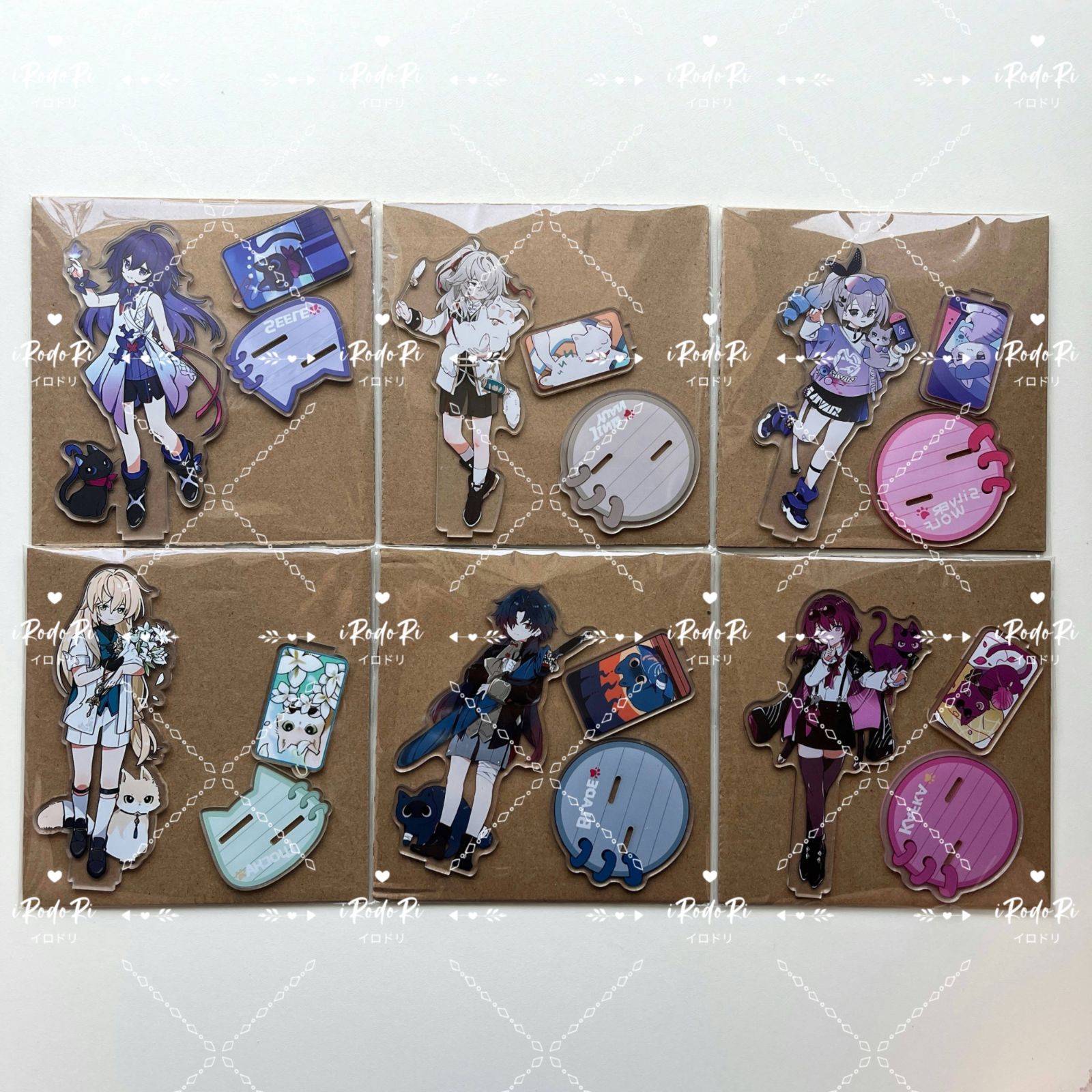崩壊：スターレイル（公式品は別途販売）アクリルスタンド