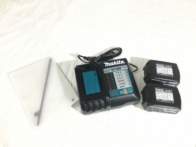 ☆未使用品☆makita マキタ 18V 充電式全ネジカッター SC102DRGX バッテリー2個(6.0Ah) 充電器 ケース付 コードレス 寸切りカッター 96667