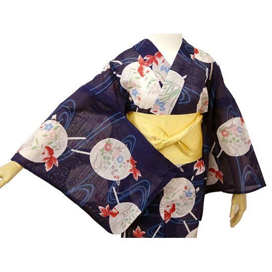 【No.97】綿麻の浴衣　中古美品　（夢工房） No.97】綿麻の浴衣 中古美品 （夢工房） - メルカリ - 着物・浴衣