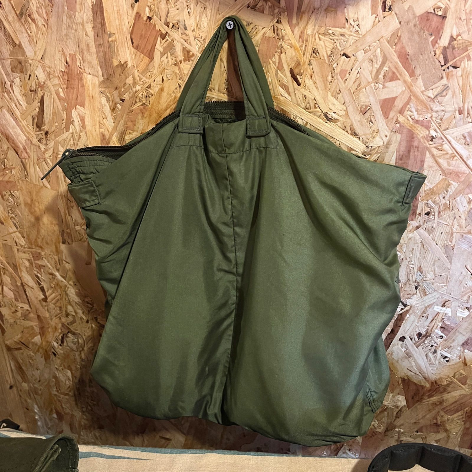90s 1995年　米軍　実物 ヘルメットバッグ YKK USAF 古着　空軍 90s 1995年 米軍 実物 ヘルメットバッグ YKK USAF 古着 空軍