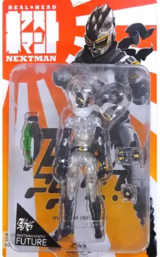 中古】フィギュア NEXTMAN SYNTH -Future(透明)- 「RealxHead×1000toys