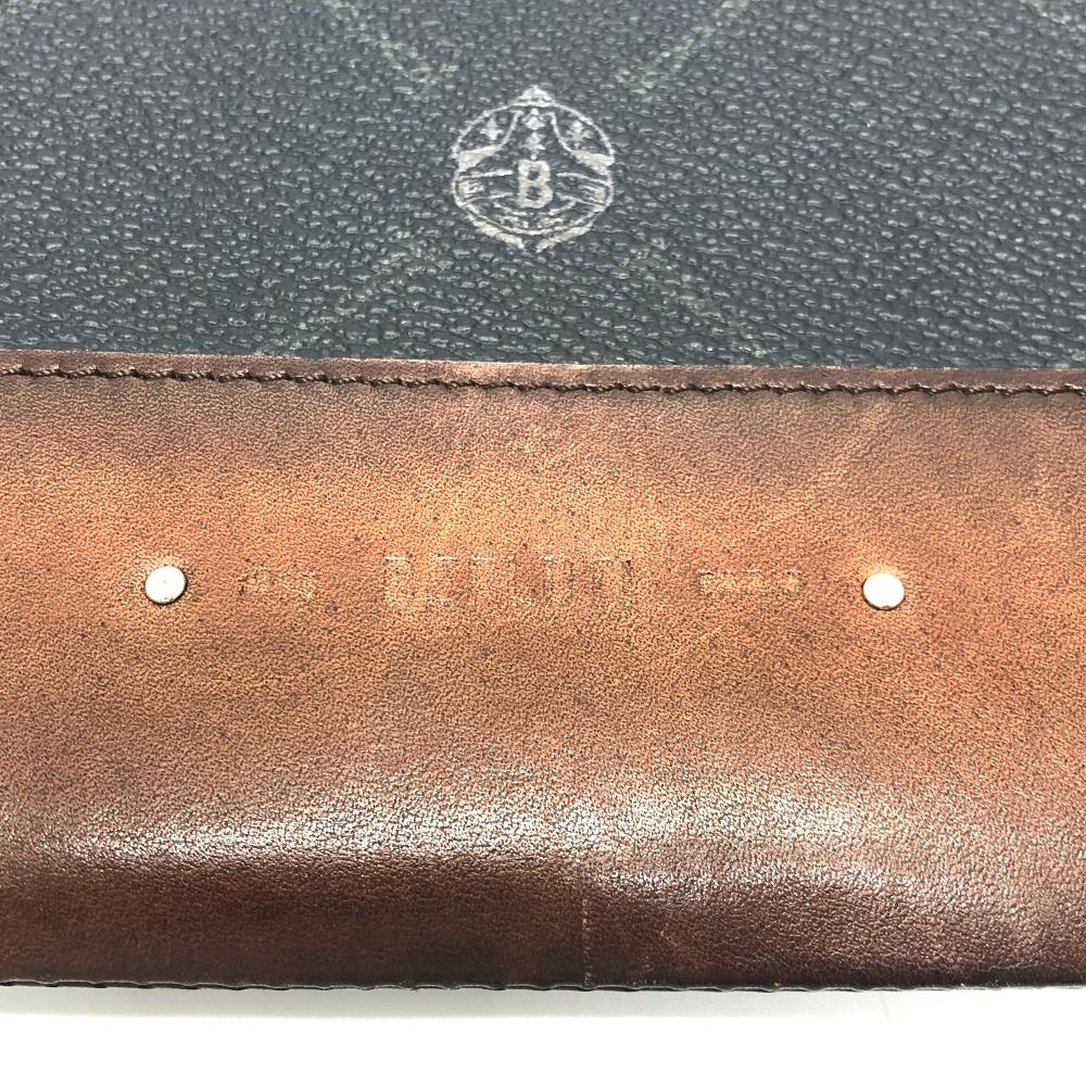 ベルルッティ E1129 シグネチャー ロゴ クラッチバッグ レザー ベルルッティ E1129 シグネチャー ロゴ クラッチバッグ レザー
