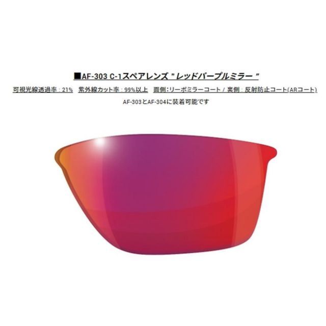 【正規品】AirFly エアフライ 世界特許取得 高機能サングラス用  スペアレンズ　鯖江ブランド AF-303 C-1 　クリックポスト