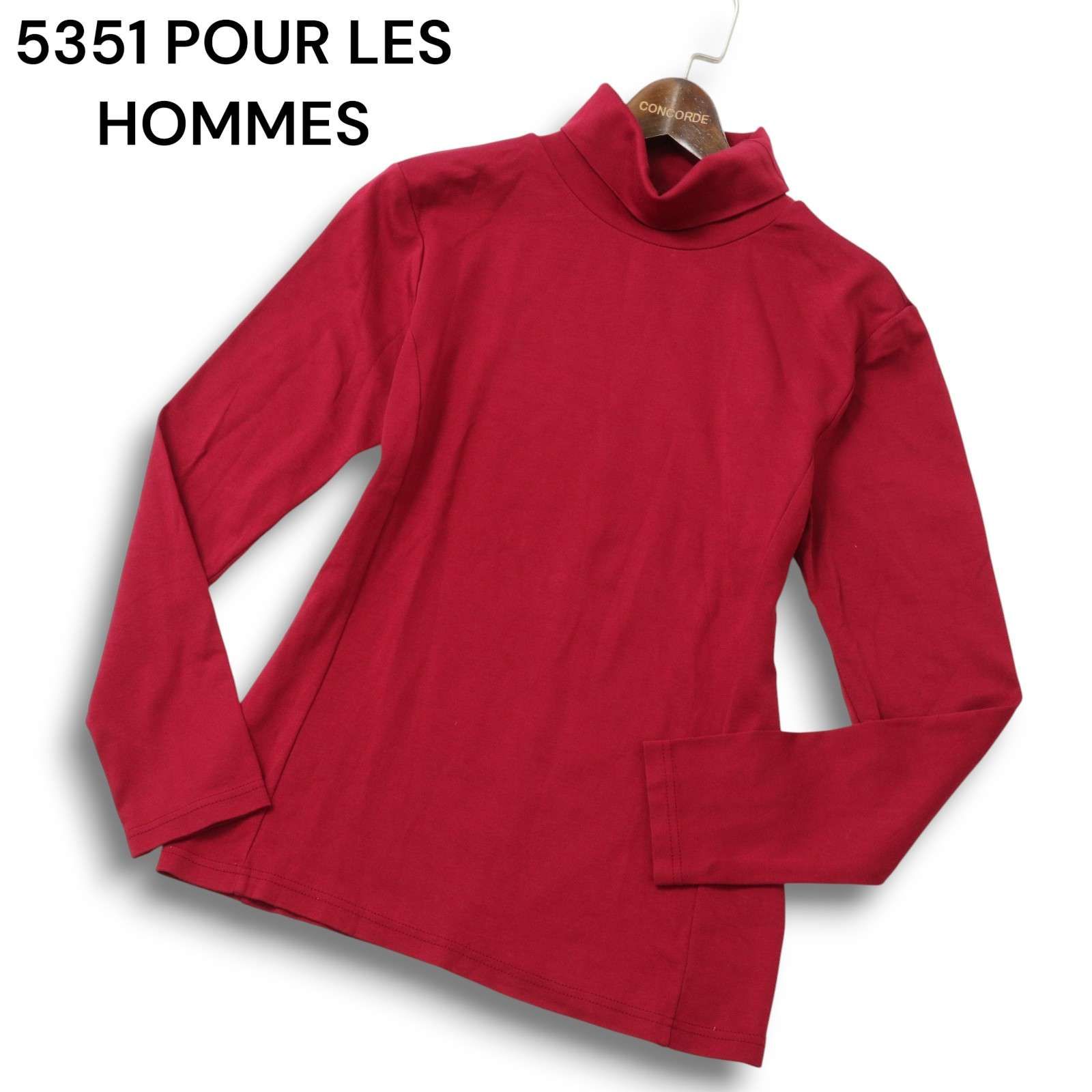 5351 Pour Les Hmmes タートルネック セーター ブラウン 3 LES 0 POUR 