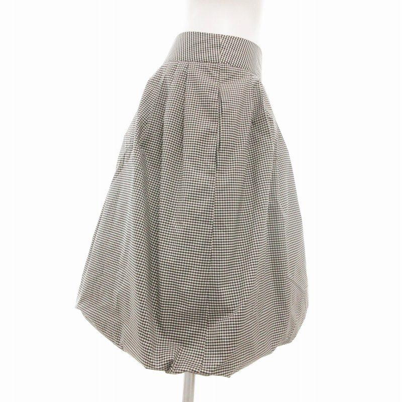 美品✨Renéルネ　TISSUEネップツイード　オフホワイト スカート　34 美品✨Reneルネ TISSUEネップツイード オフホワイト スカート 34