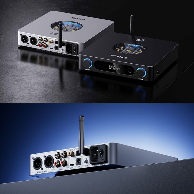  10 10発売 FIIO ヘッドホンアンプ K 13 R 2 シルバー FIO S DAC内蔵 据え置き ロゴ入りクロスプレゼント その他 ヘッドホン