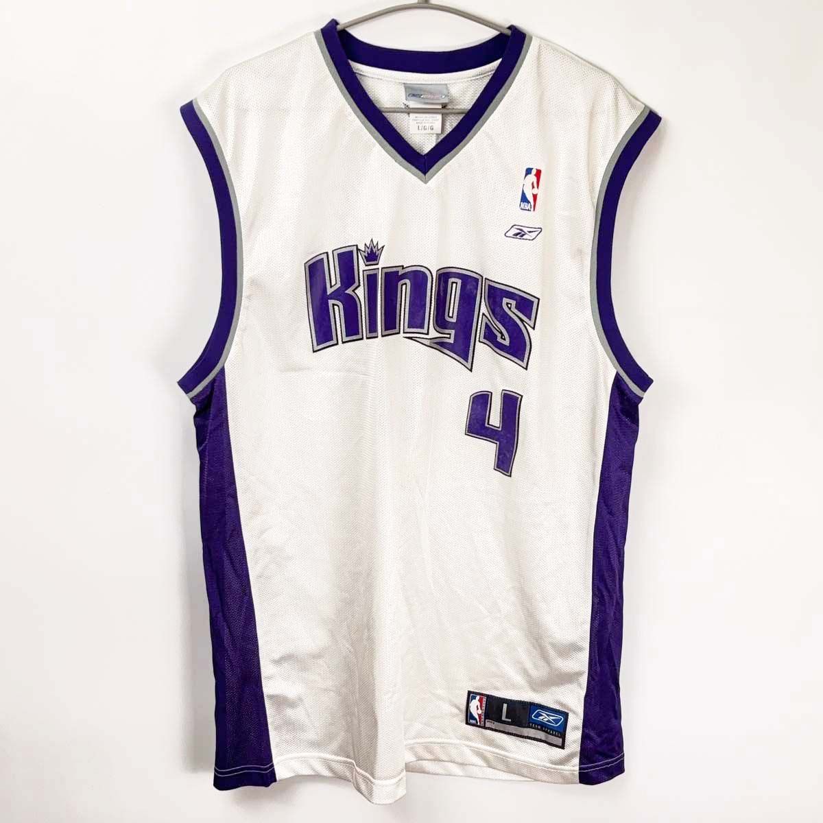 リーボック NBA KINGS サクラメント キングス ユニフォーム #4 リーボック NBA KINGS サクラメント キングス ユニフォーム #4