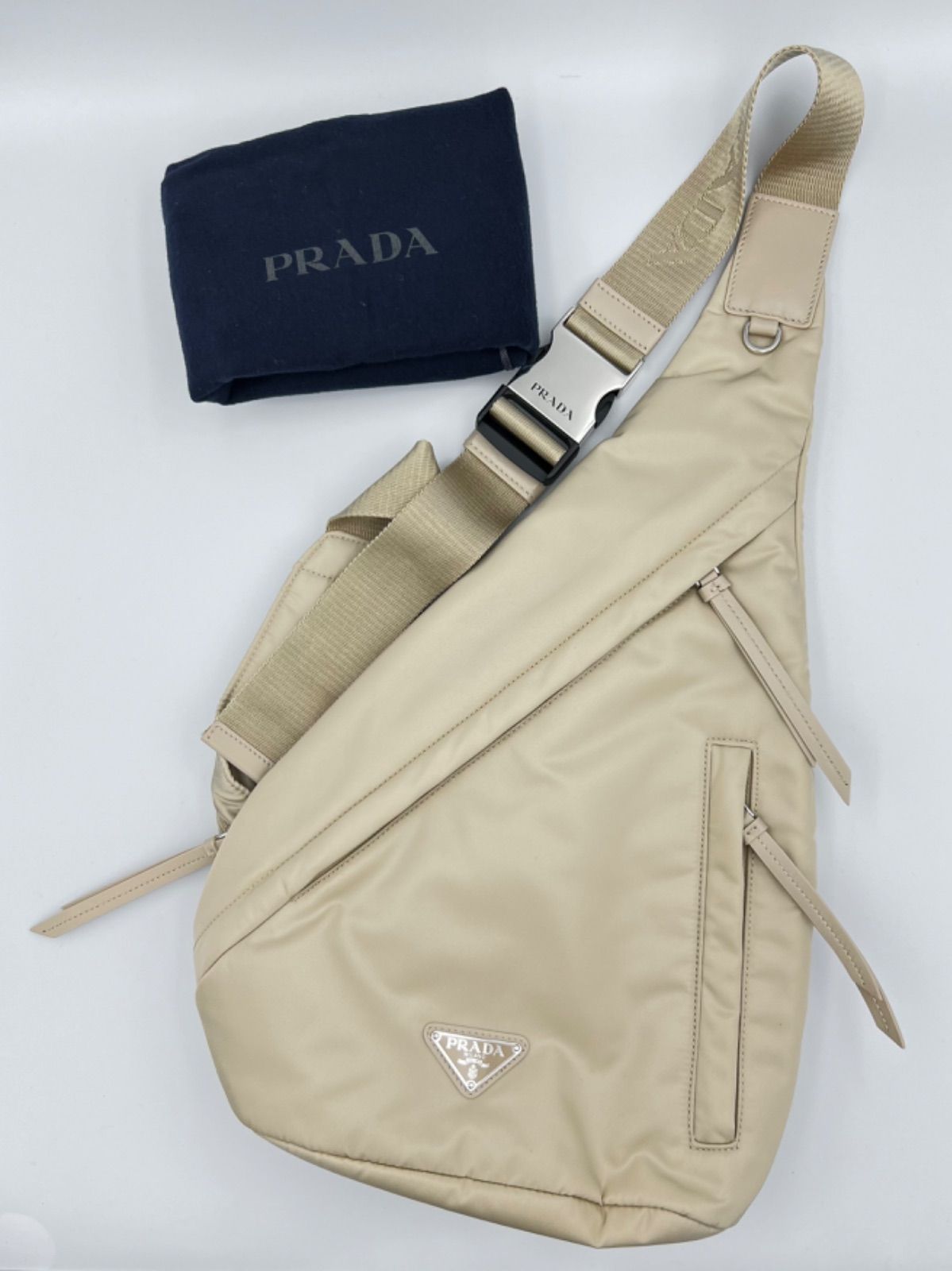 【ヴィンテージ】Rank:A☆PRADA リナイロン スリングバック 新作【PRADA】リナイロンショルダーバッグ (PRADA/ショルダー