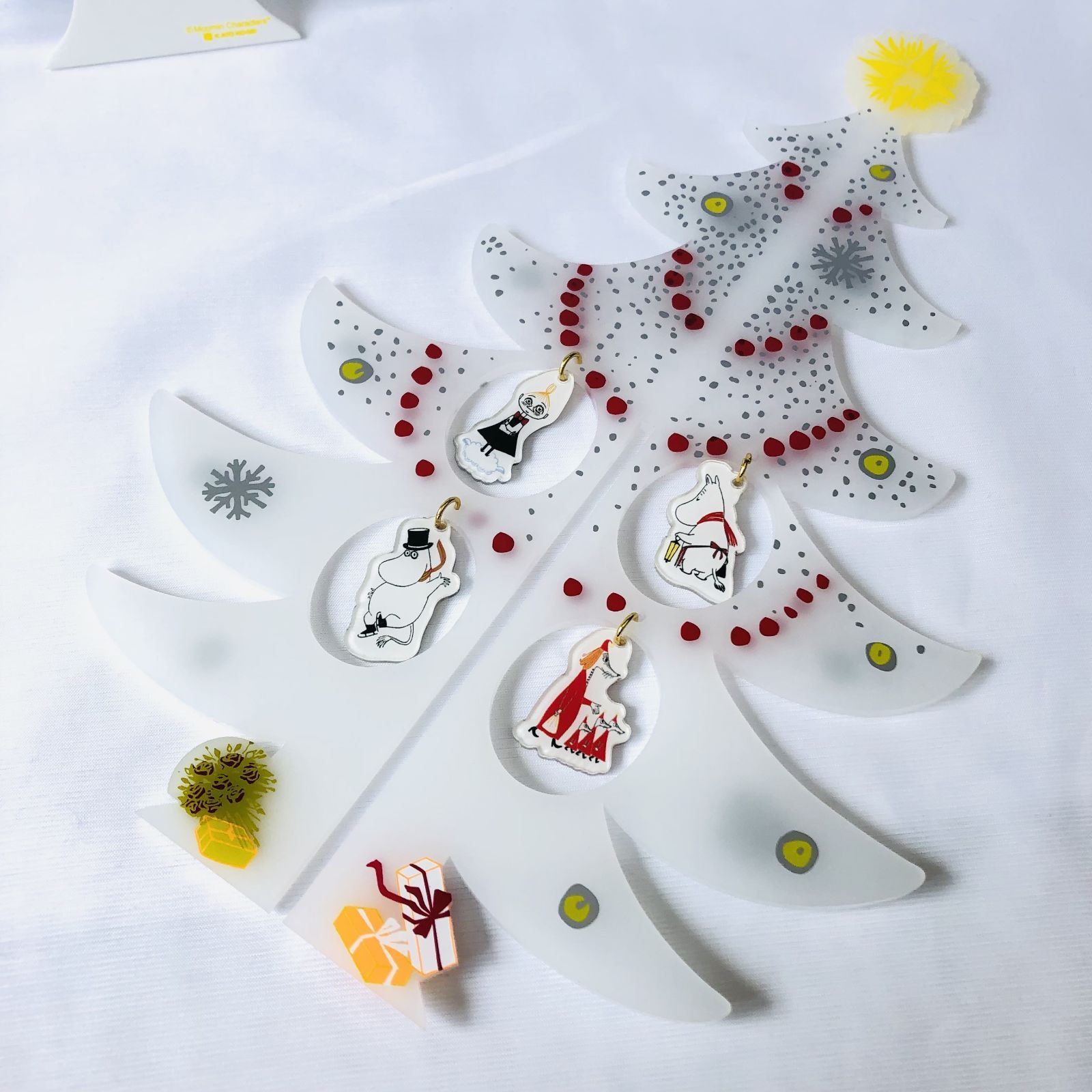 品薄商品】ムーミン クリスマスツリー ホワイト 置物 ツリー