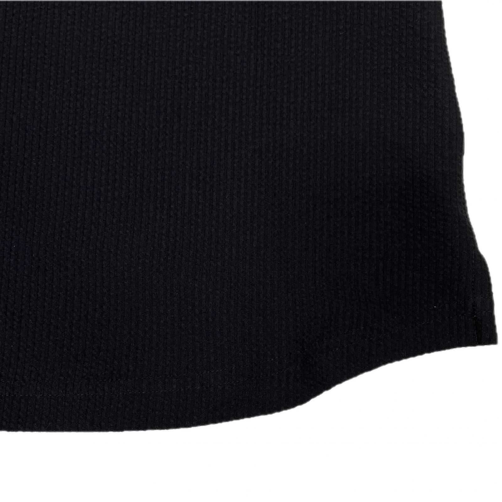 業界最安値に挑戦！！ レディース マスターバニーエディション MASTER BUNNY EDITION ノースリーブ 0 S 黒 ブラック シアサッカー ストレッチ