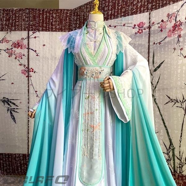 天官賜福 師青玄 コスプレ衣装 女の子 オリジナル コスチューム 仮装 大人用 文化祭 イベント パーティ 演劇 舞台 学芸会
