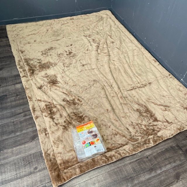 西川の　最高級のブランケット 未使用品 西川 あったか5層ブランケット シングル ブラウン 140×200cm