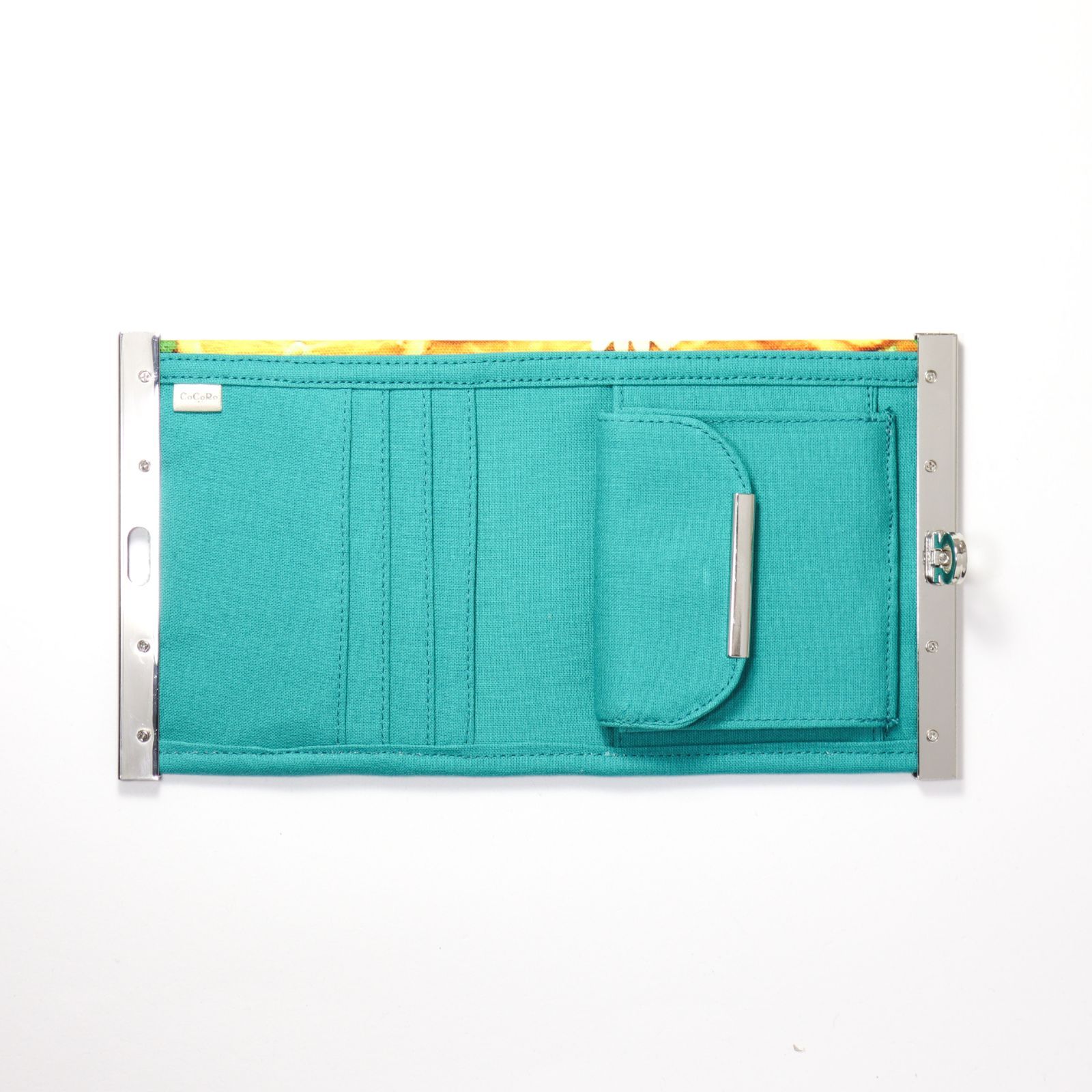 一覧② コンパクト☆ 直線口金の二つ折り財布 いたく