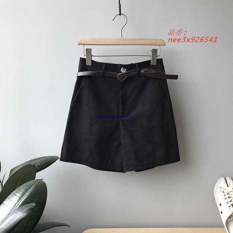 ベルト付ショートパンツ