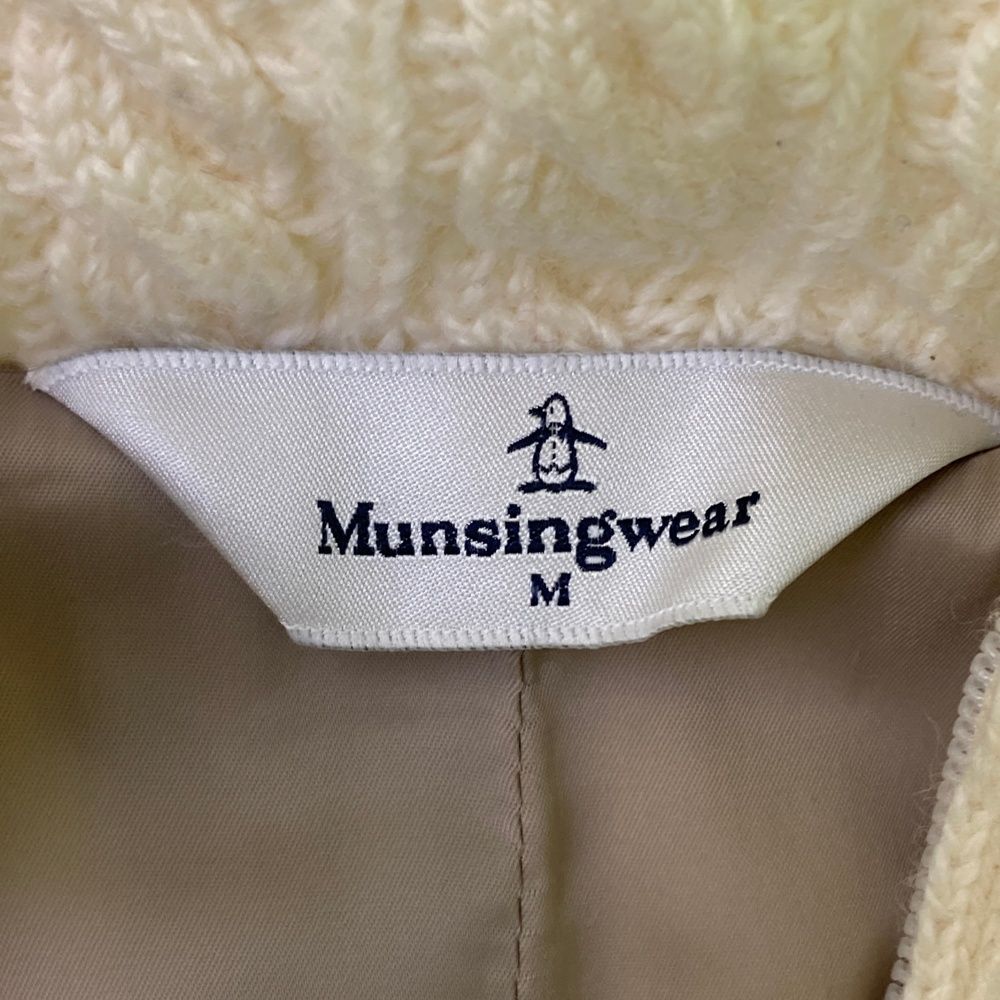 サイズ：M MUNSING WEAR マンシングウェア フリースジャケット