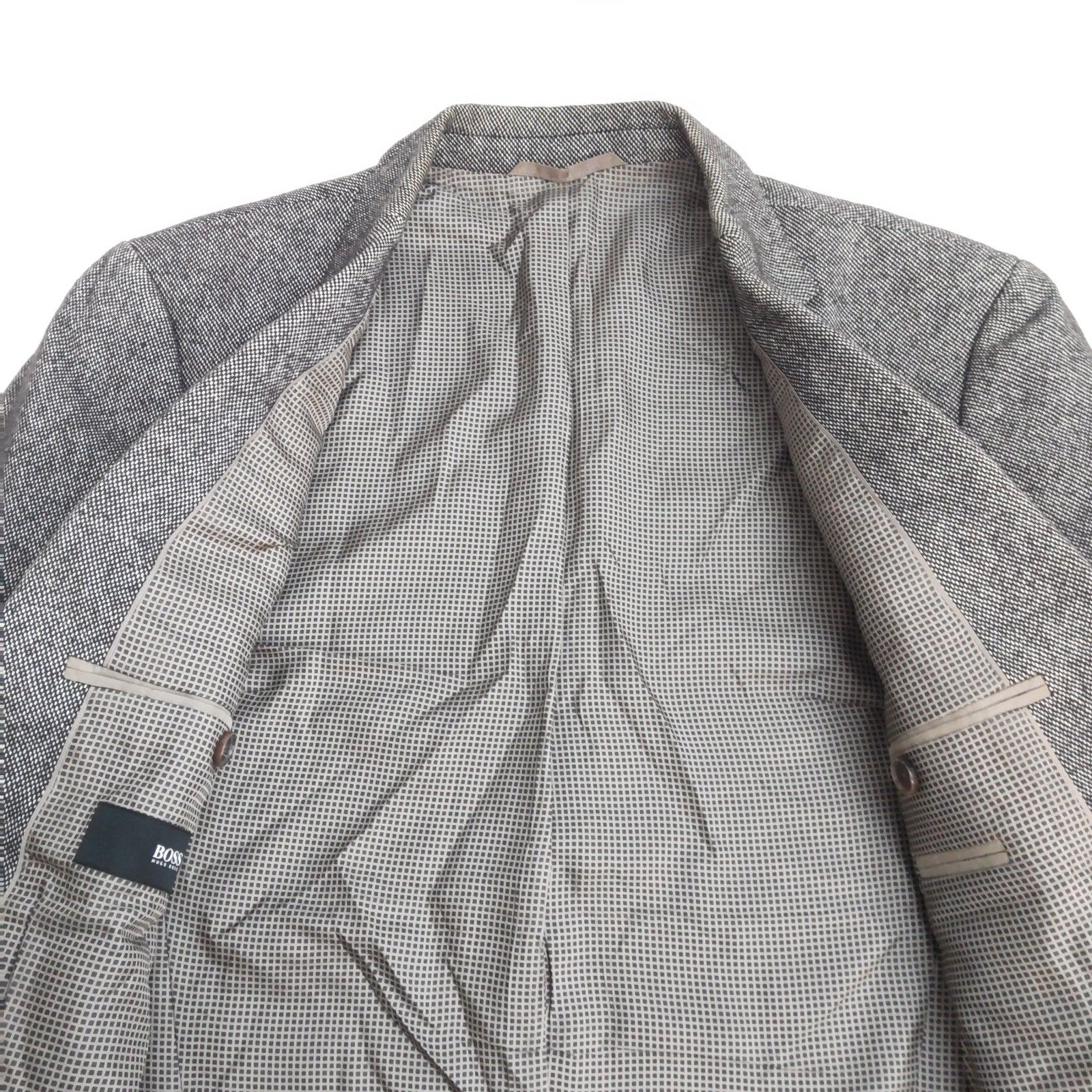 美品☆HUGO BOSS【ヒューゴボス】 テーラードジャケット【44/メンズS-M