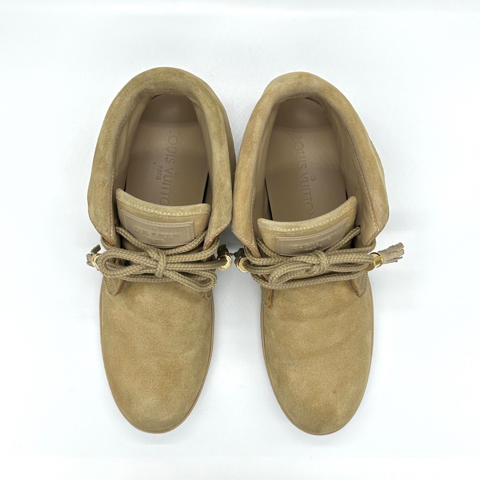 LOUIS VITTON ルイヴィトン スエードショートブーツ ルイ ヴィトン メンズ スエード ショートブーツ LOUIS VUITTON
