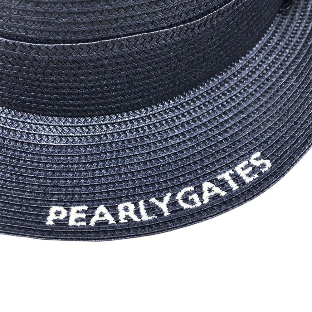 PEARLY GATES パーリーゲイツ 中折れハット ネイビー系 FR