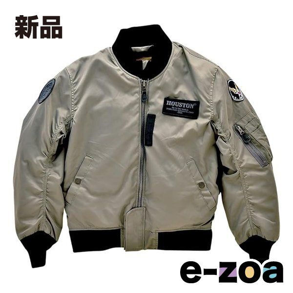 HOUSTON ヒューストン HTVA2211W ウィンタージャケット MA-1 M C ガンメタル XLサイズ ヒューストン HTVA2211WGMXL 2549132