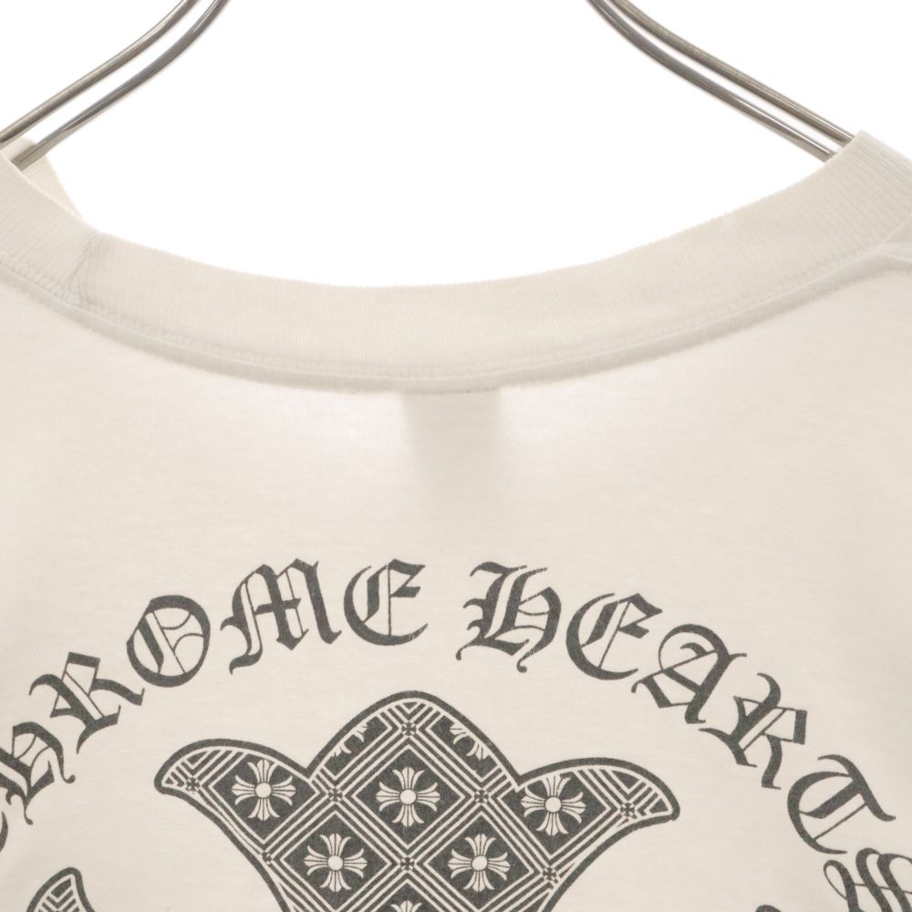 CHROME HEARTS (クロムハーツ) CH PLUS L/S TEE CHプラス サークルロゴ