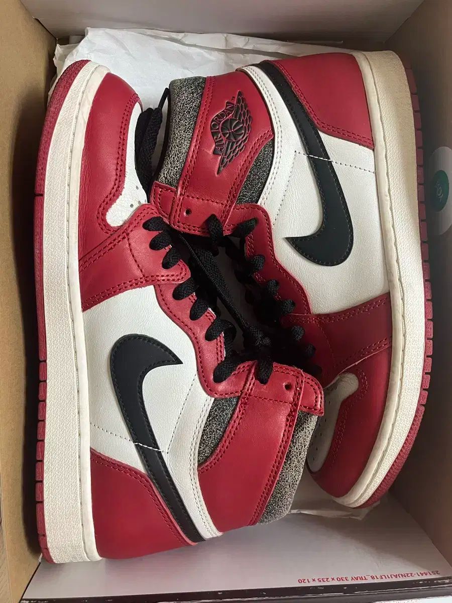 NIKE(ナイキ) ジョーダン 1 シカゴ og 2022 275 サイズ - メルカリ