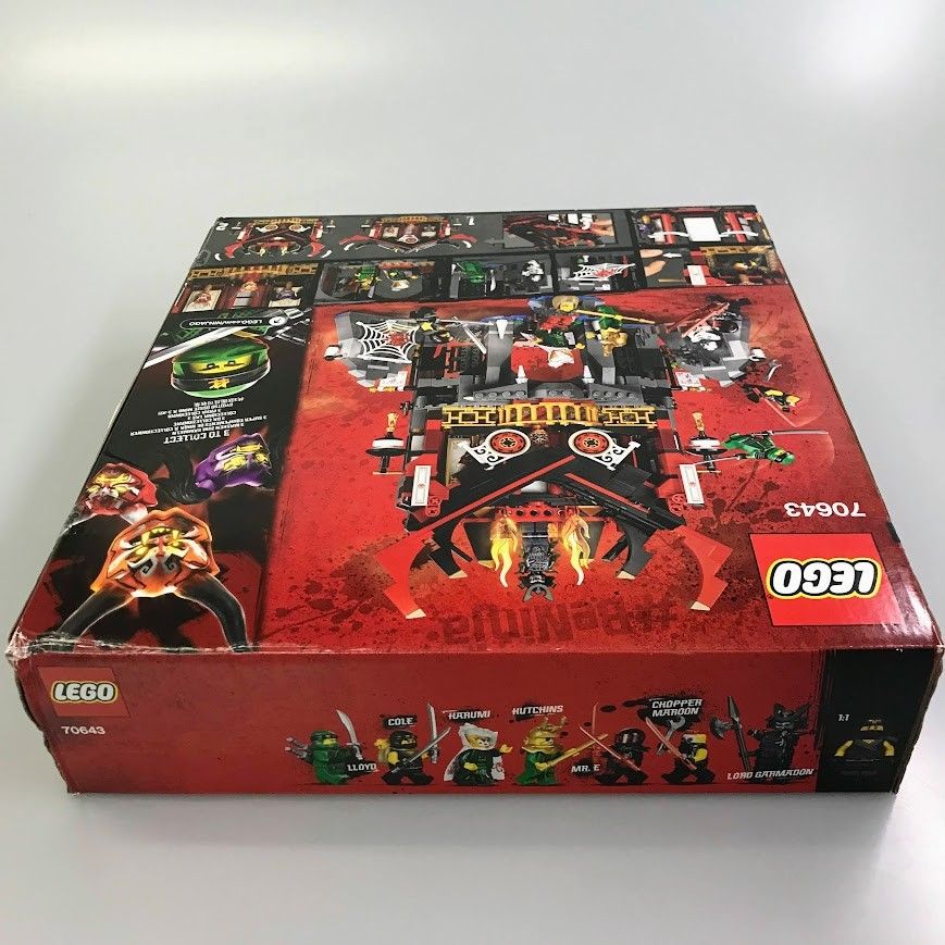 正規品 新品未開封 LEGO レゴ ニンジャゴー 70643 復活の神殿 廃盤品 