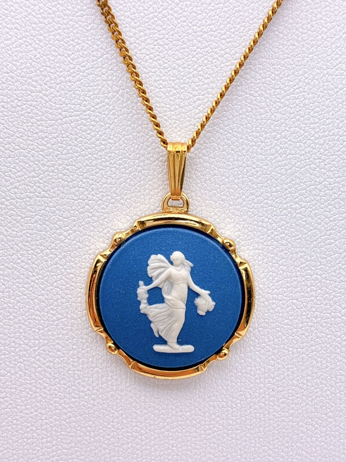 匿名配送！ウェッジウッド ネックレス ヴィンテージ ジャスパー 鍵モチーフ キー WEDGWOOD ウェッジウッド ネックレス ジャスパー キー 鍵