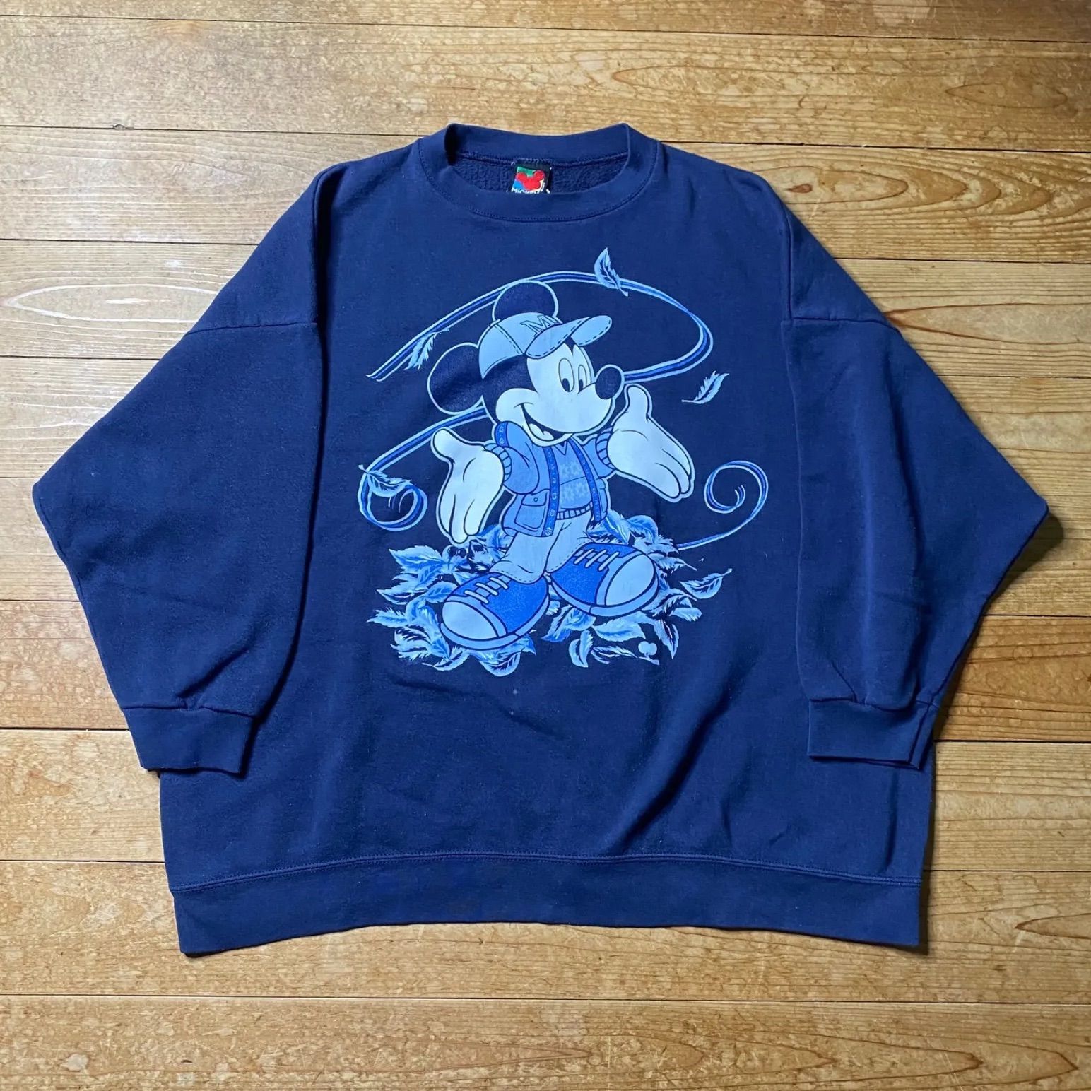90's Disney Mickey sweat USA古着 スウェット トレーナー