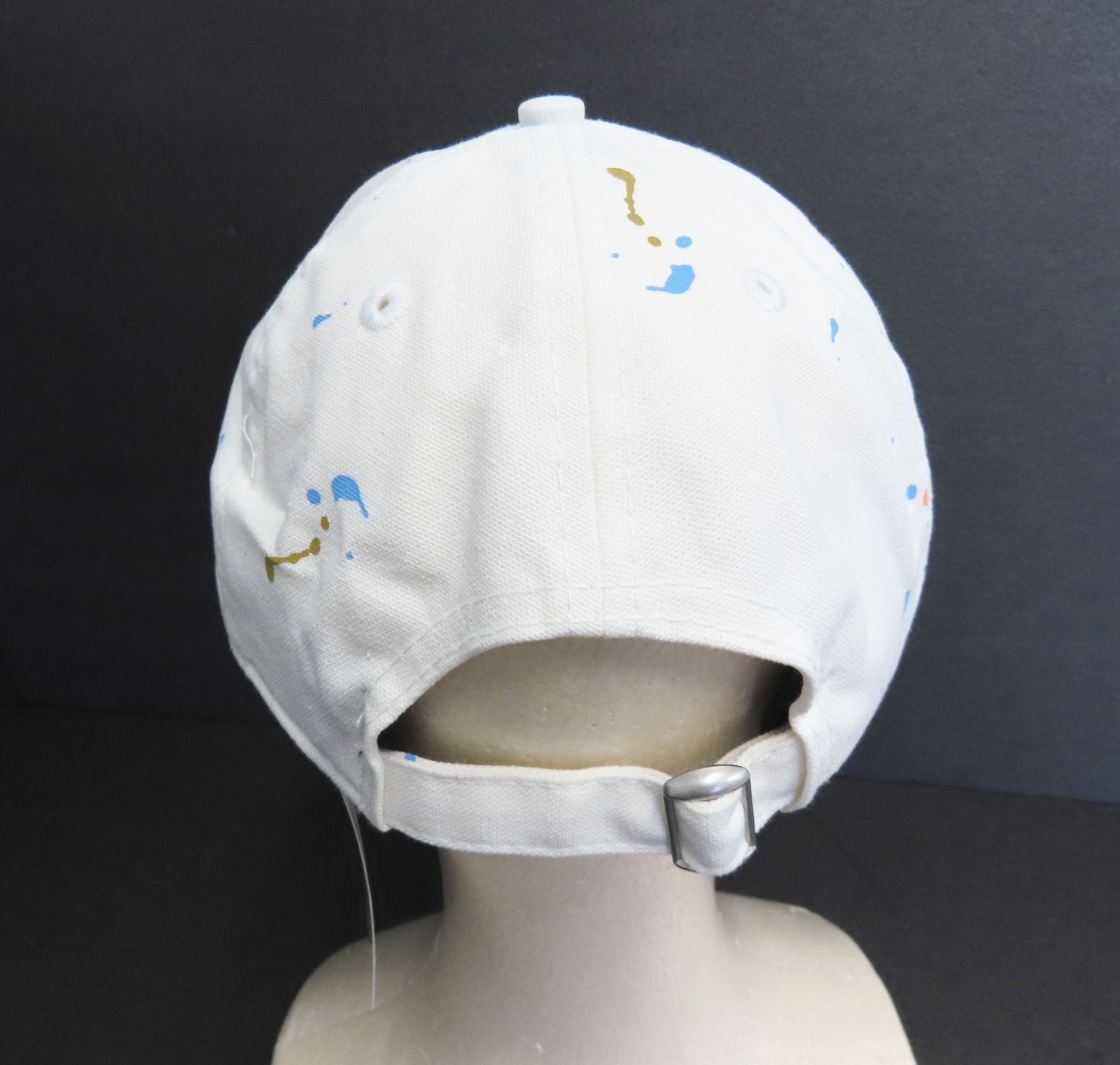NEW ERA 9THIRTY ホワイトキャップ NEW ERA ニューエラ 9THIRTY ペイント コットン キャップ 帽子