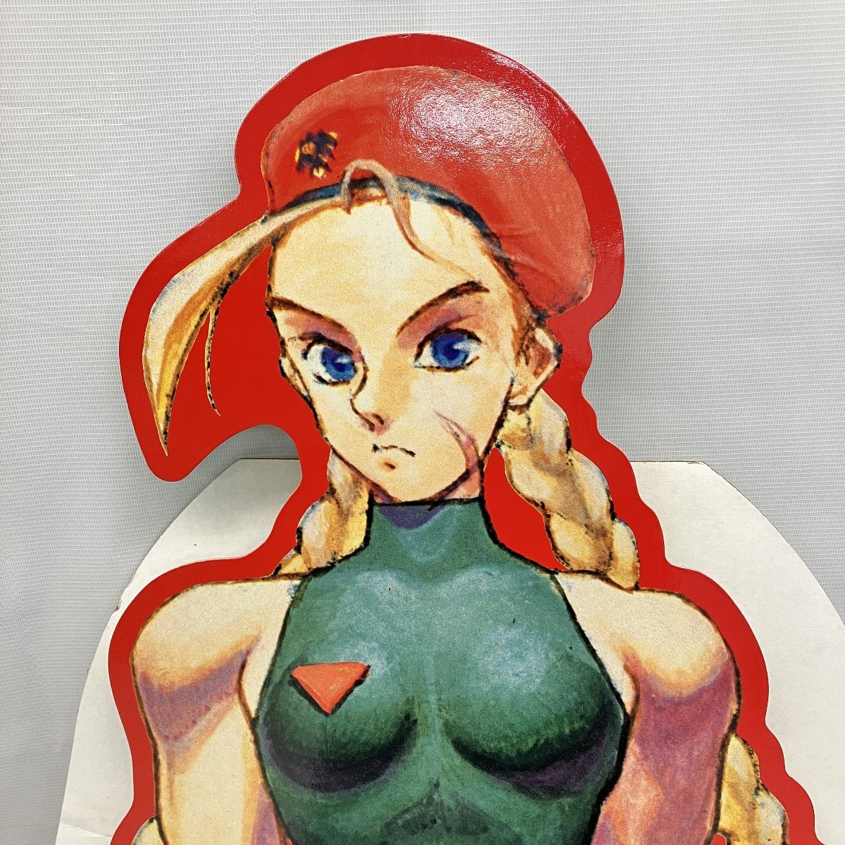 SUPERストリートファイターII キャミィ 等身大パネル 店頭POP SUPERストリートファイターII キャミィ 等身大パネル 店頭POP