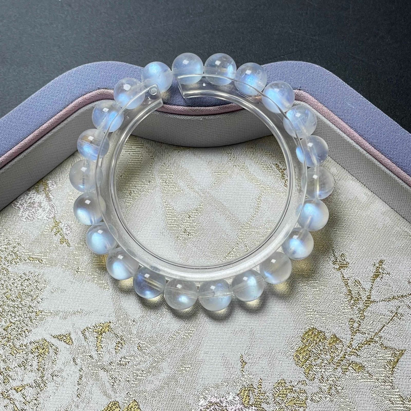 健康的な 上級 EU製 ブルームーンストーン パワーストーン 天然石 開運 お守り プレゼント2 8.6-9mm ZB9200 【送料無料】