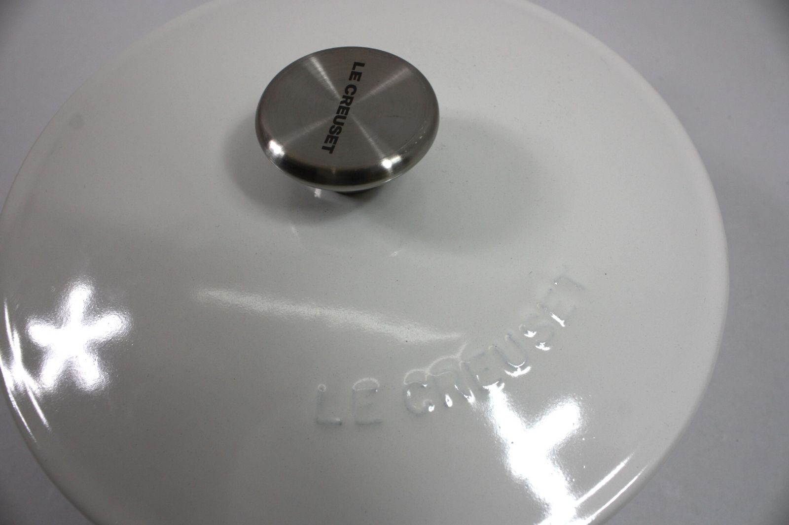 LE CREUSET マルミット 鋳鉄鍋 ホワイト 18cm LE CREUSET マルミット