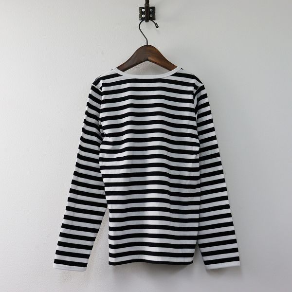 MARIMEKKO ボーダー ロングスリーブTシャツ ロンT XS イエロー marimekko ボーダー 長袖Tシャツ marimekko マリメッコ フィンランド製