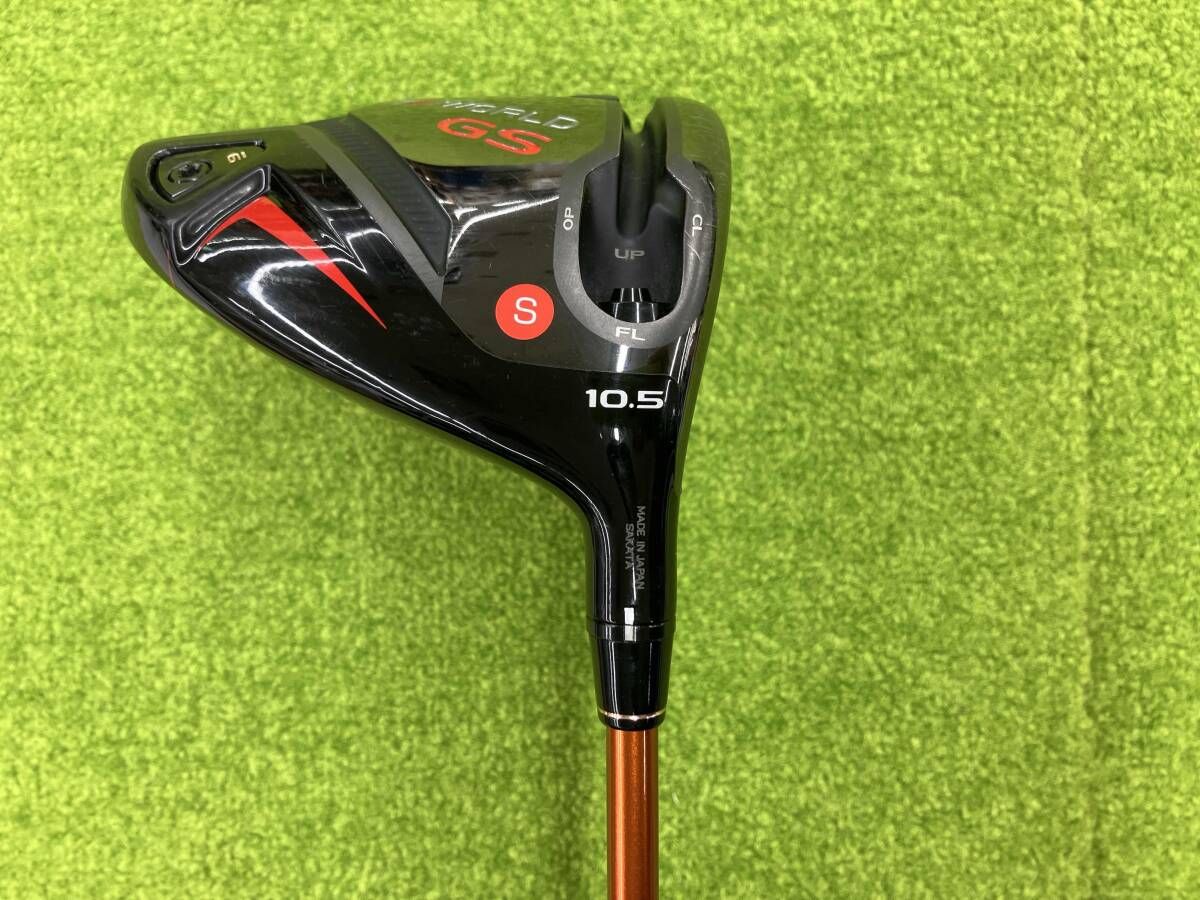 ホンマゴルフ TOUR WORLD GS ドライバー 10.5° VIZARD フレックスS
