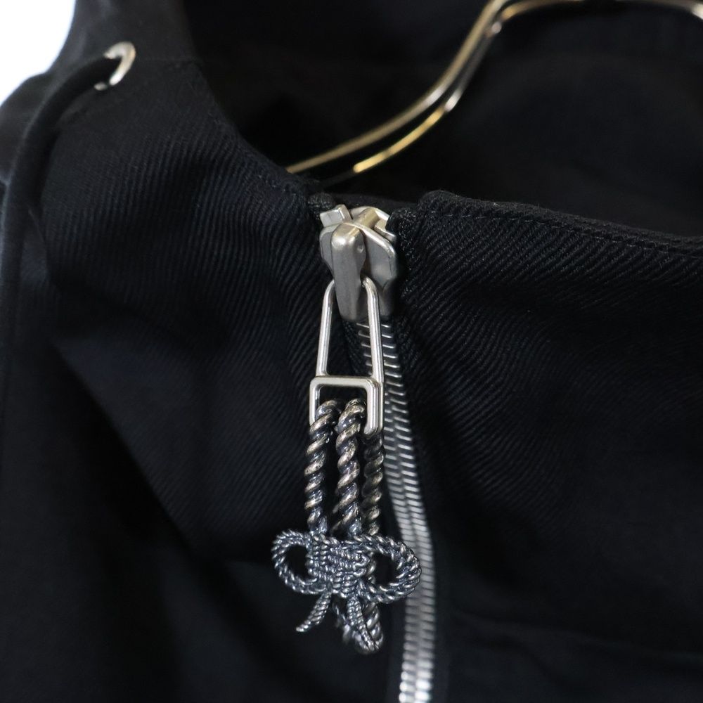 LES SIX (レシス) 23AW DOUBLE ZIP UP WOOL GABADINE MODS COAT