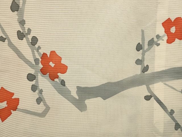 平和屋本店□夏物 小紋 絽 紗 まとめて20点 花柄 手描き 着用可能多数