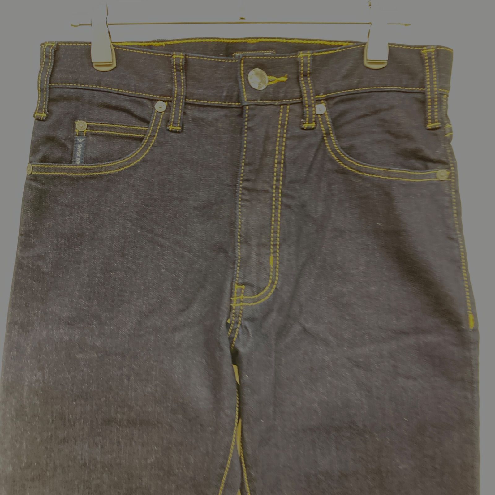 ARMANI JEANS アルマーニジーンズ パンツ デニム ストレートデニム スキニー ブルー レディース 28サイズ CB640 DECORATOM_COM_BR