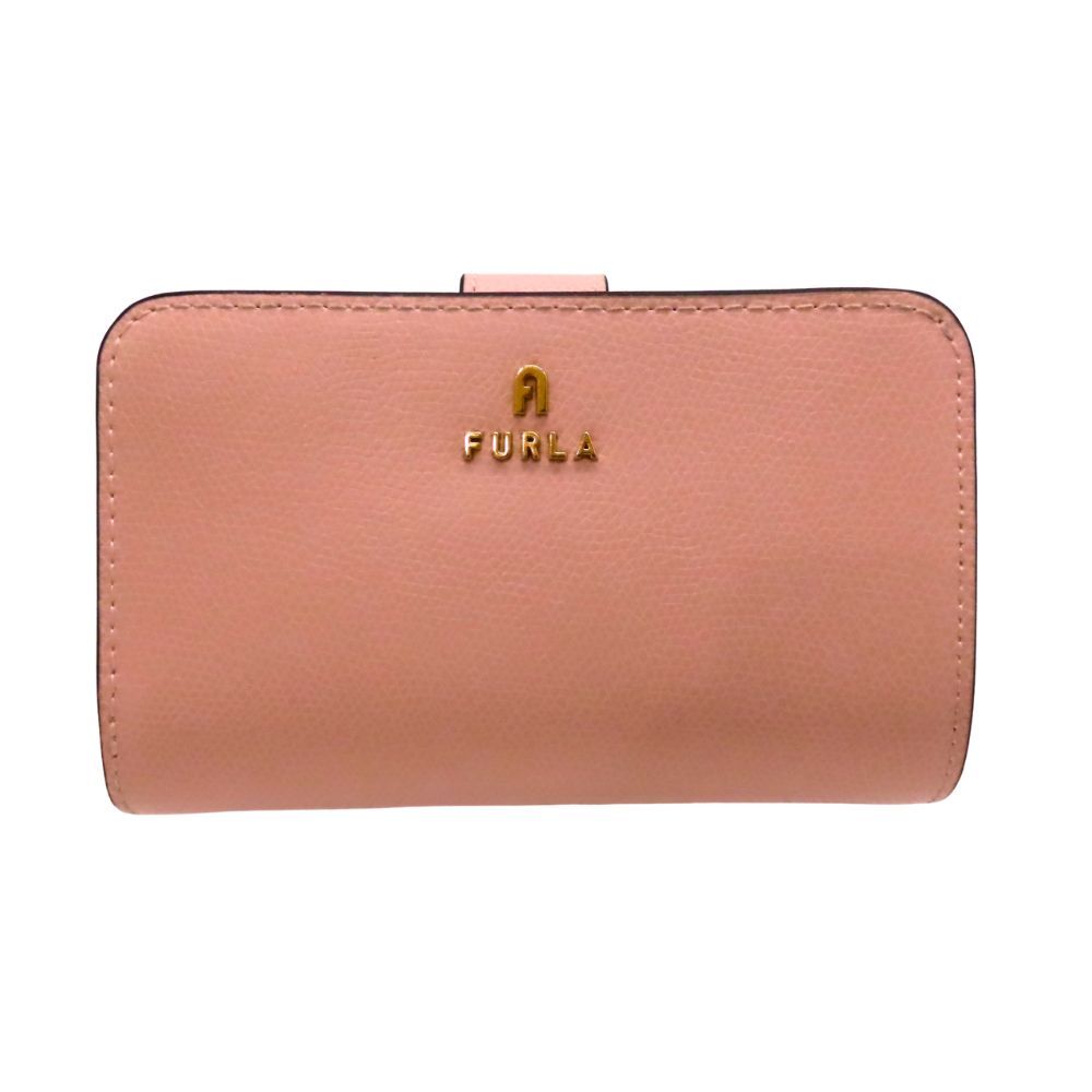 中古】FURLA カメリア コンパクトウォレット M_型:WP00314
