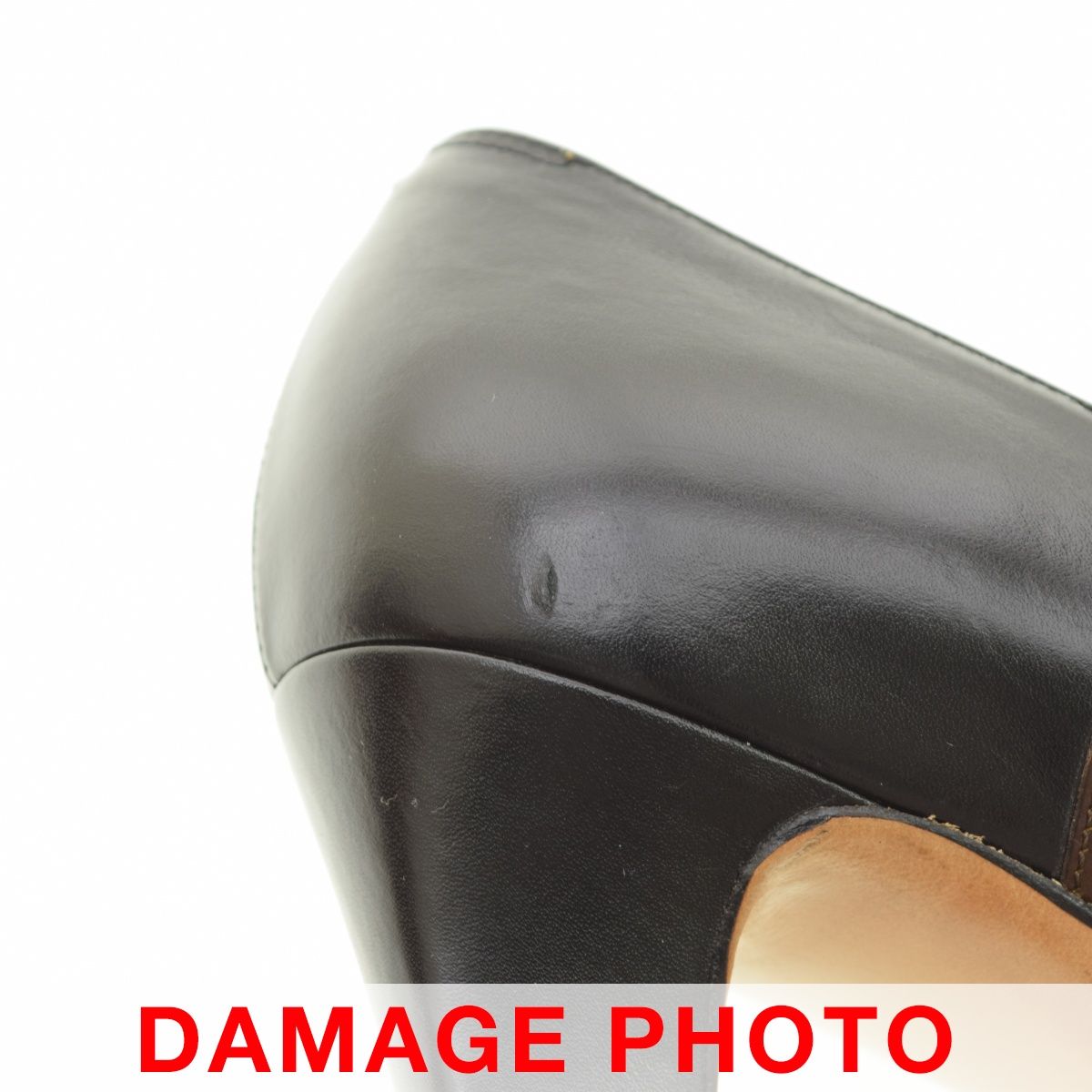 SalvatoreFerragamo】OLD イタリア製 29556 BRUNILDE バイカラー