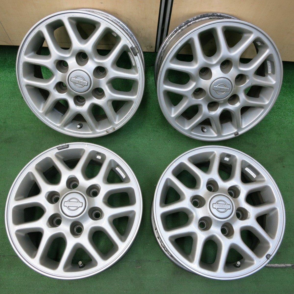 送料無料* 4本価格☆日産 エルグランド 純正 ホイール 15インチ 15×6JJ