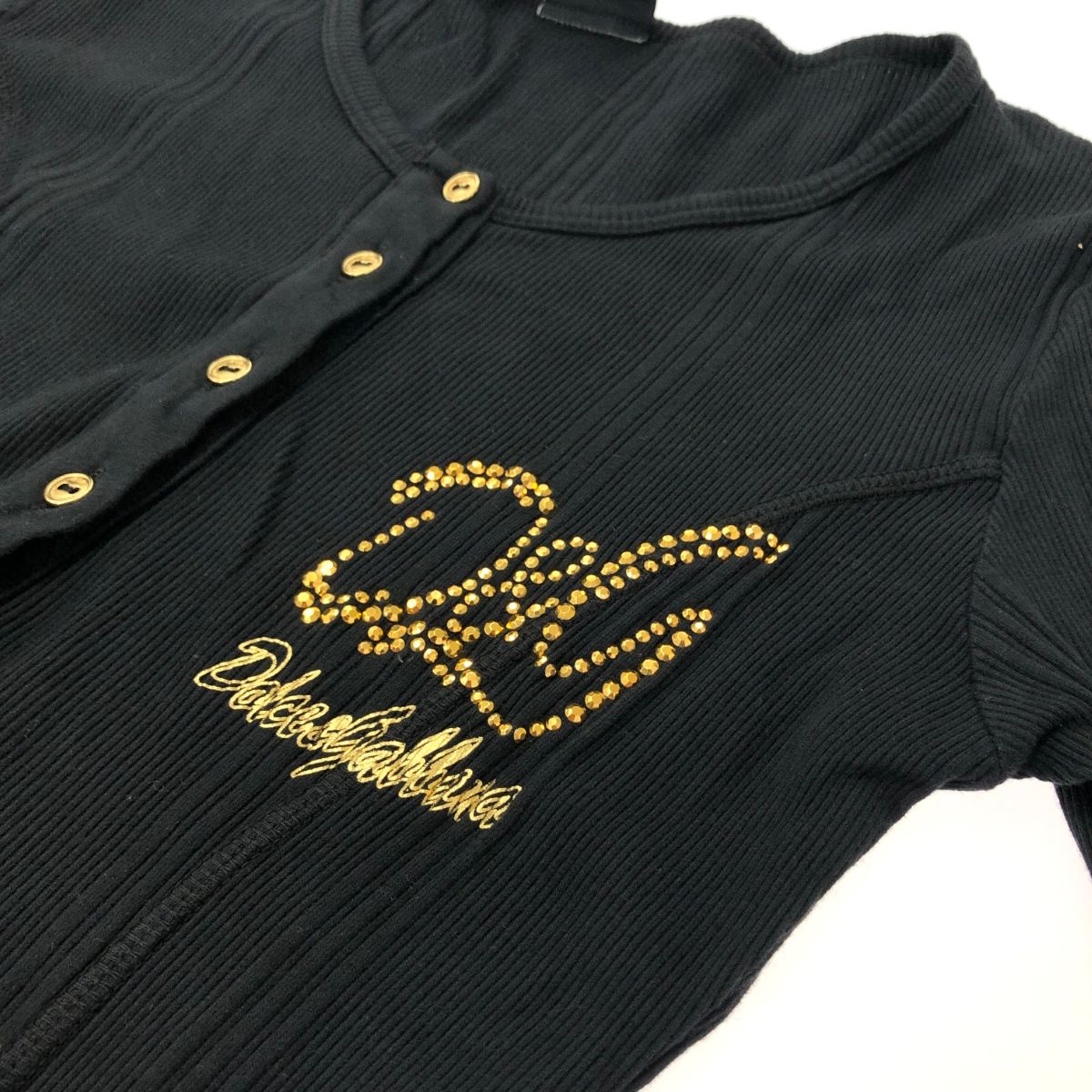 豪奢な D&G ドルチェ＆ガッバーナ サイズ:表記なし ニット ハーフボタン トップス