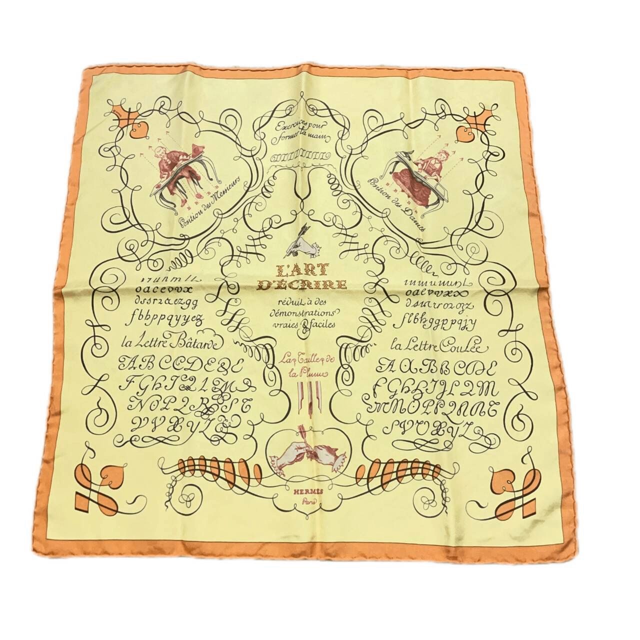 極美品✨HERMES エルメス カレ45 スカーフ 書の芸術 極美品 HERMES エルメス カレ90 LA MAGIE マジック ウサギ 手品