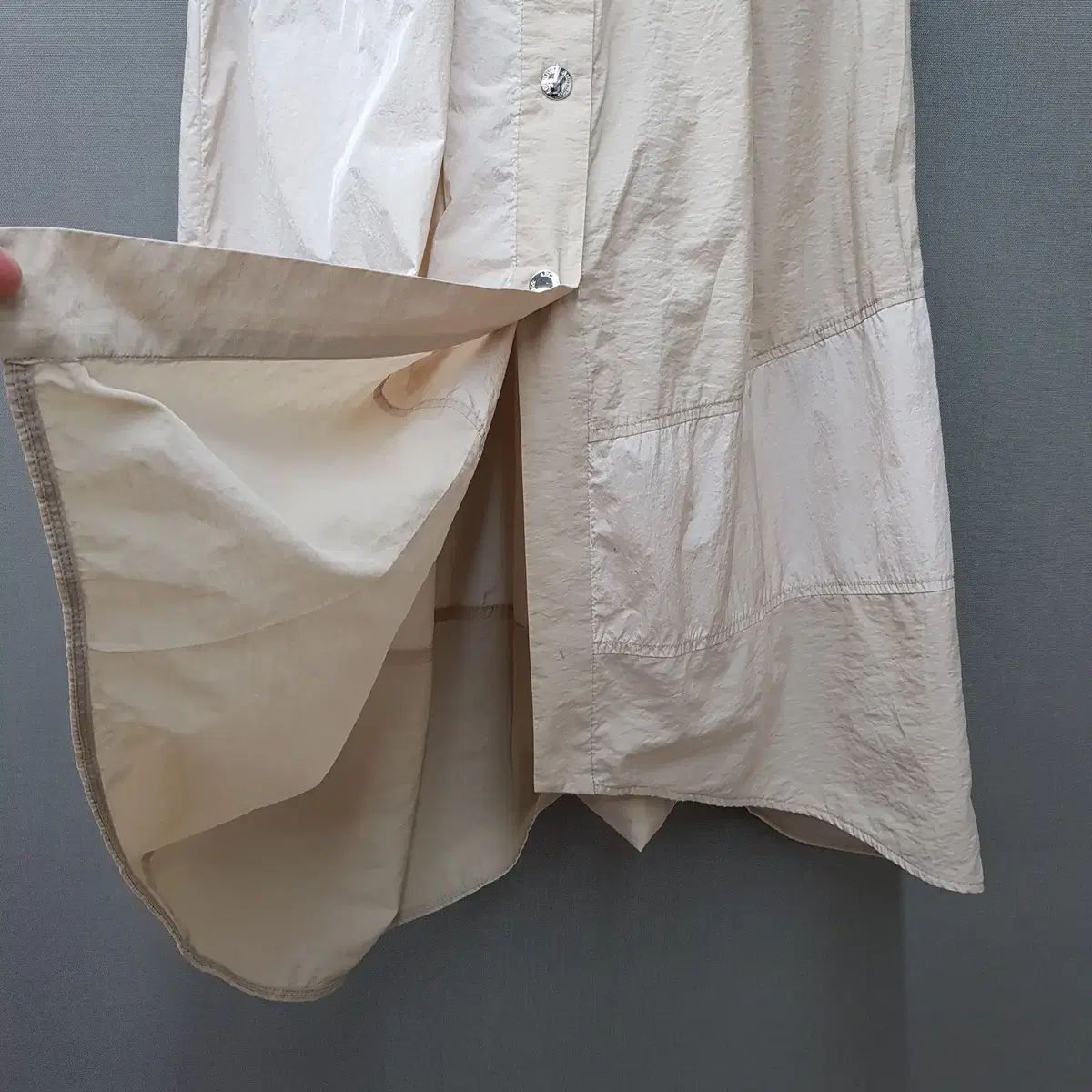 The HANDSOME SYSTEM システム 2025 ボタン ダウン フ ロング丈スカート 64 ー 94 サイズ GULLKHAN_COM