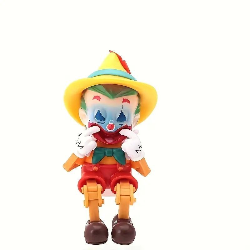 可愛くて楽しいピノキオフィギュアユニークなピエロの