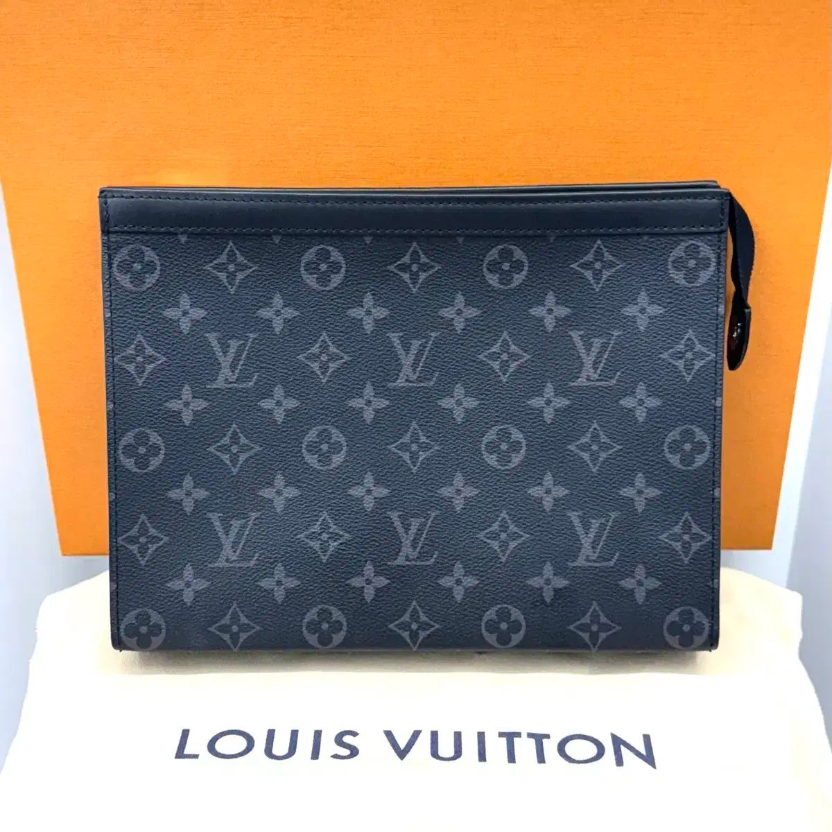 ほぼ Louis Vuitton ルイヴィトン エクリプス ポシェット ヴォヤージュ クラッチ