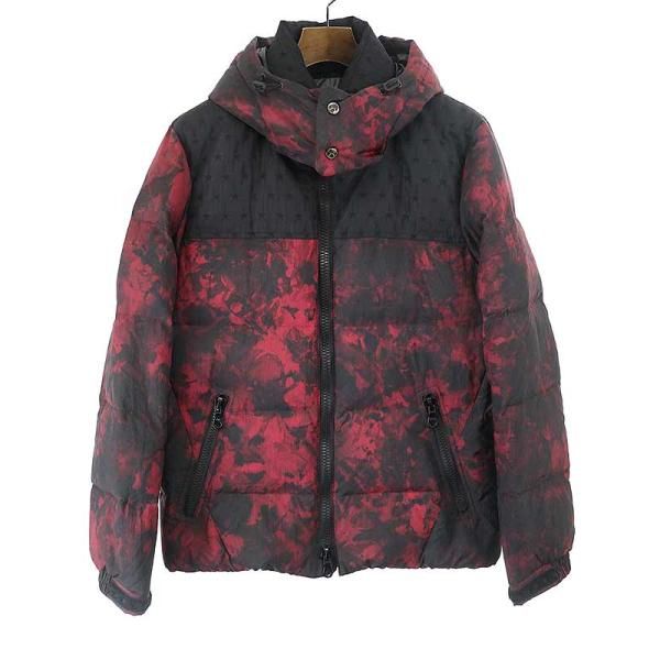 roargunsロアーガンズ18AWZANTERムラ染め総柄ダウンジャケット