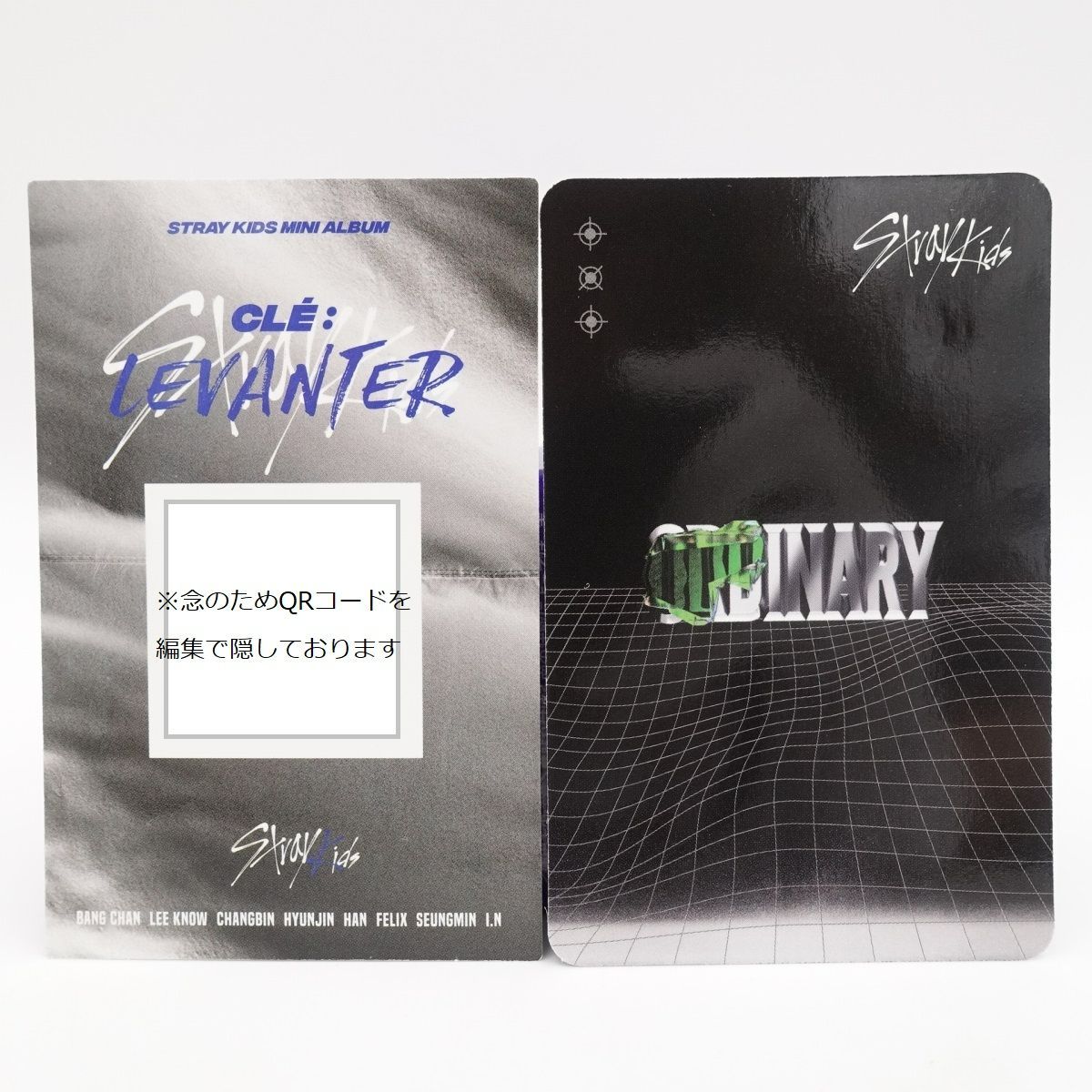 Straykids スンミン noeasy Cle:LEVANTER ODDINARY 2021 シーグリ