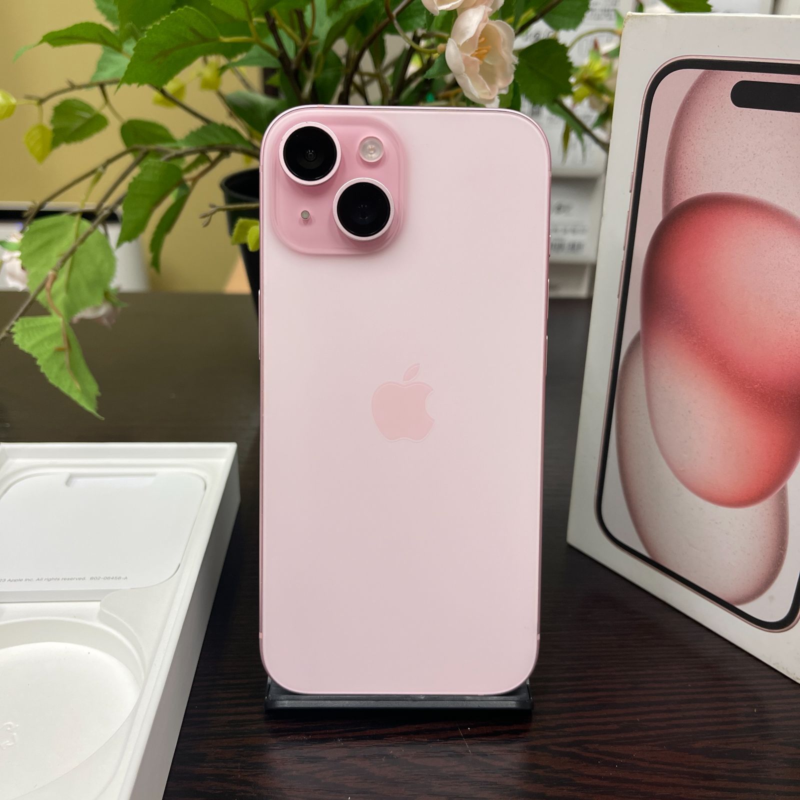 Apple iPhone 15 ピンク 本体と箱