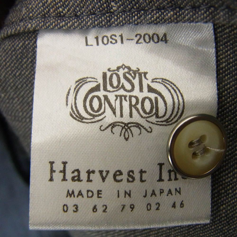 LOST CONTROL ロストコントロール L10S1-2004 デニム 長袖 ウエスタン