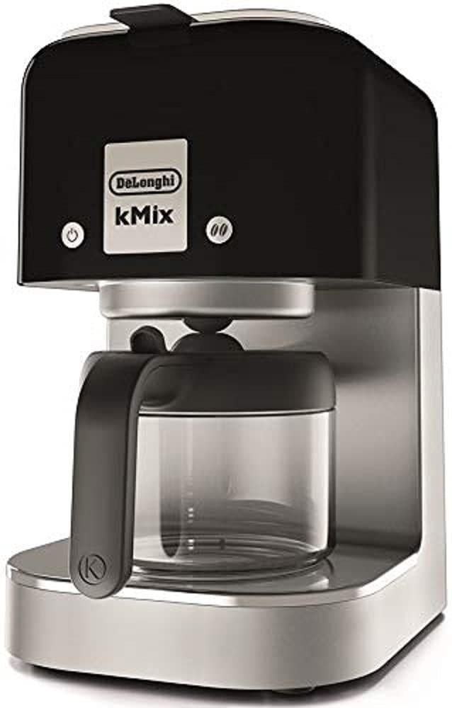 Color 1 ブラック_PatternName 1 コーヒーメーカー単品 DeLonghi デロンギ De Longhiドリップコーヒーメーカー ケーミックス kMix COX750J-BK レギュラーコーヒー 6杯用 ステンレスフィルター アロマス